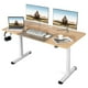 thumbnail image 1 of Costway Escritorio Elevable de Pie Altura Ajustable Eléctrico Mesa de Ordenador Ergonómico Orificio Cables 140 x 70 x 72-116 cm, 1 of 10