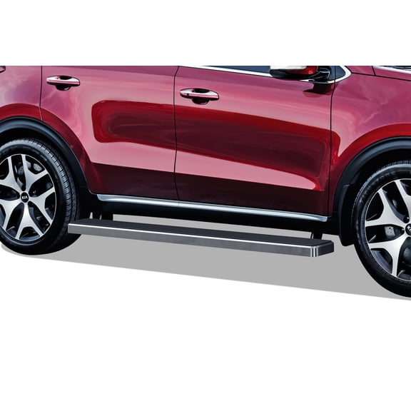 2011-2016 KIA Sportage Hairline Finish 5 Inch Door to Door Side Bar Side Step Running Board