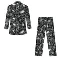thumbnail image 2 of Whosucclay Polyester Football Doodle Print Boys Outfit for School Wedding, 2 Pieces Boys Suit Single Button Non-Stretch Durable, 2 of 10