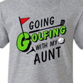thumbnail image 4 of Inktastic Going Golfing with my Aunt- kids golf Youth T-Shirt, 4 of 5