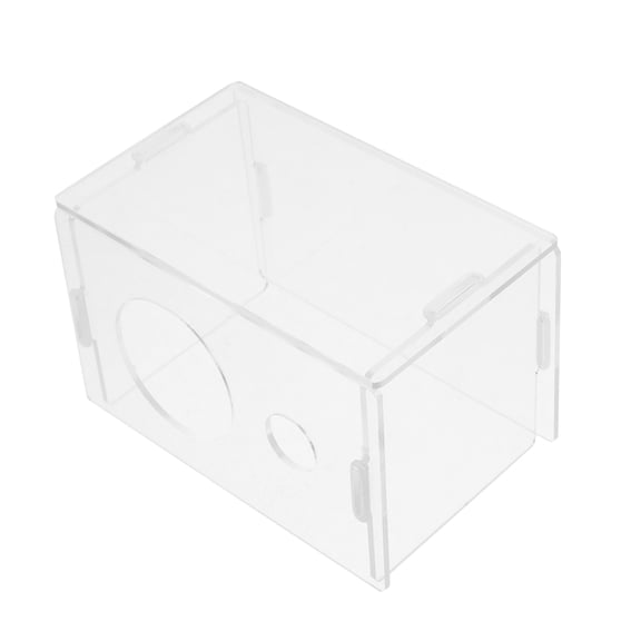 PBPBOX Transparent Hamster Hideaway Comfortable and Safe Shelter for Small Pet Relaxation