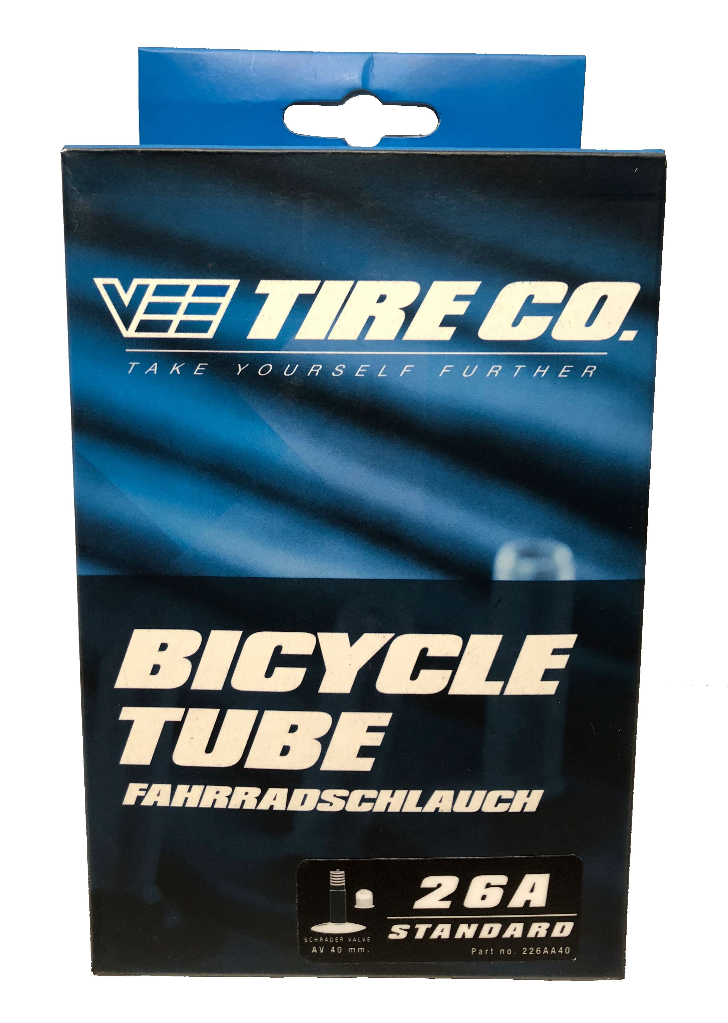 26x4.00 Vee Rubber Fatbike Fat Tire Inner Tubes 26/" x 4/" Schrader Valve Pair 2