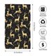 thumbnail image 2 of Balery Christmas Gold Deers Toalla de Microfibra Premium con Estampado – 27.5x16 pulgadas, Alta Absorción, Suave y Aterciopelada, Secado Rápido, 2 of 6