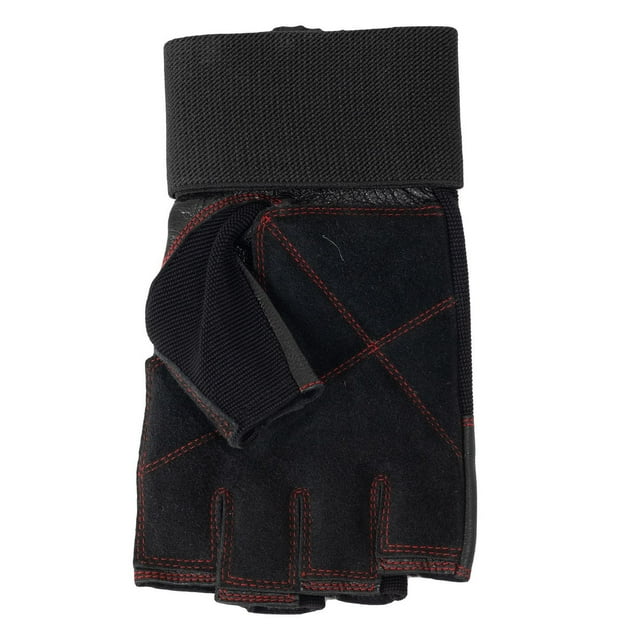 GoZone PRO Weight Gloves – Wrist Wrap Style – S/M – Black/Red