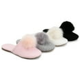 thumbnail image 6 of Brinley Co. Womens Round Toe Slip- On Slipper, 6 of 6