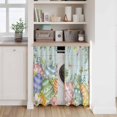 thumbnail image 6 of Easter Eggs Kitchen Curtain for Berdoom Living Room Cafe 54 Inch Length, Spring Botanical Flowers Eucalyptus Leaf Wood Tiers Curtains Light Filtering Drapes Window Treatment 2 Panels 52"Wx54"L, 6 of 8
