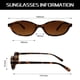 thumbnail image 5 of Gafas de Sol GUVIVI Retro Ovaladas para Mujer con Protección UV400, 5 of 9