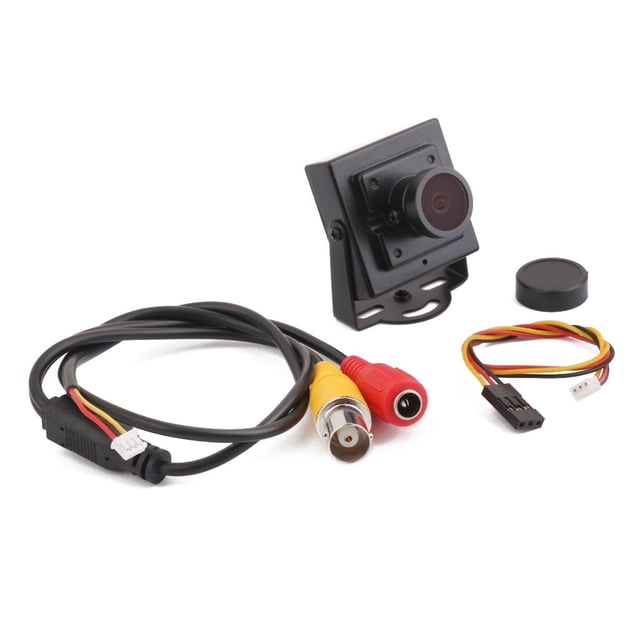 HD 700TVL 1/3 CCD 2.1mm Lente Grande Cámara FPV Seguridad NTSC shamjiam none