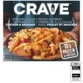 thumbnail image 1 of CRAVE Creamy Cajun Alfredo with Chicken & Sausage Frozen Meal, 300g, 1 of 14