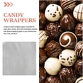 thumbnail image 3 of Chocolate Wrapping Foil Square Sheets for Candies Silver Aluminum Food Wrapping 200Pcs, 3 of 5