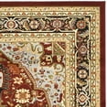 thumbnail image 5 of SAFAVIEH Lyndhurst Miranda Traditional Bordered Area Rug, Red/Black, 8' x 11', 5 of 8