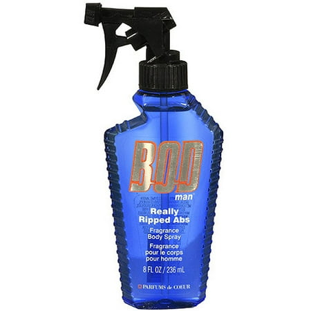 BOD Man Really Ripped Abs Deodorant Body Spray, 8 fl oz