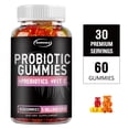 thumbnail image 5 of Gomitas probióticas: buenas para la salud intestinal, alivian la hinchazón y promueven la digestión, refuerzan el sistema inmunológico - 60 gomitas, 5 of 5