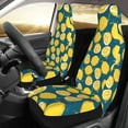 thumbnail image 3 of Haiem Lemon Printed Car Seat Covers Set of 2, Universal Fit Car Seat Covers,Protective Seat Covers,Comfortable Car Seat Covers, Easy Installation Seat Covers, Vehicle Seat Covers, 3 of 9