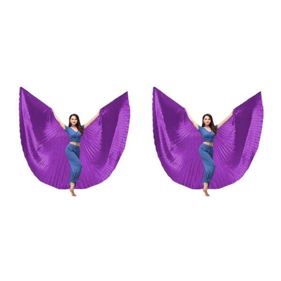 Injueey Belly Dance Wing Disfraces Adultos Fiestas Profesionales Espectáculos Accesorios Type7 NO7