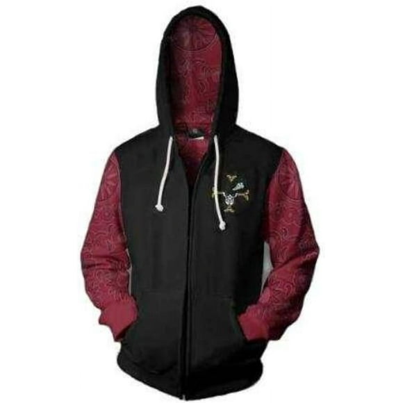 For Cosplay 3D Anime Pullover Hoodie Monkey D Luffy Halloween Unisex Adult Manga Merch Sweater With Kangaroo Pockets Large-X-Large