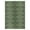 Green, variant on FairOnly Non Slip Stirped 2'x6'Green Runner Rugs for Kitchen Soft Low Pile Foldable Floor Cover for Bathroom Entrance