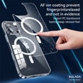 thumbnail image 3 of ELEHOLD for iPhone 16 Pro Max Case, Compatible with Mag Safe Accessory Slim Thin Non-Yellowing Shockproof Protective Bumper Cover Clear Phone Case with Lens Protector for iPhone 16 Pro Max,Clear, 3 of 7
