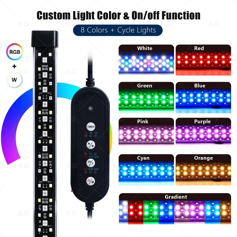 VNEKVA LED Aquarium Light, 8 Inch Full Spectrum photo 6