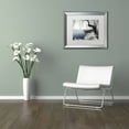 thumbnail image 3 of Trademark Fine Art "Lake Winter" Canvas Art by Philippe Hugonnard, White Matte, Silver Frame, 3 of 4