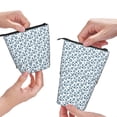 thumbnail image 3 of Lsque Nautical Theme Anchors Pattern Telescopic Pencil Bag Pen Holder Stationery Case, Stand-up Retractable Transformer Bag Organizer, 3 of 6