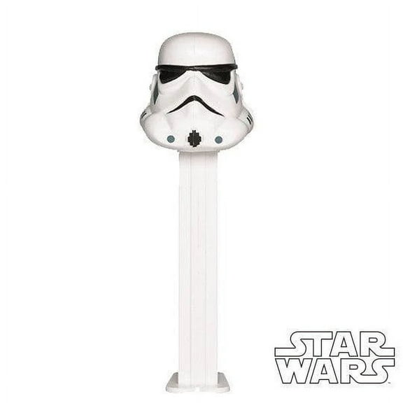 PEZ Lucasfilm Star Wars Collectable Candy Dispenser Blister Pack , 0.87 Ounce - Stormtrooper
