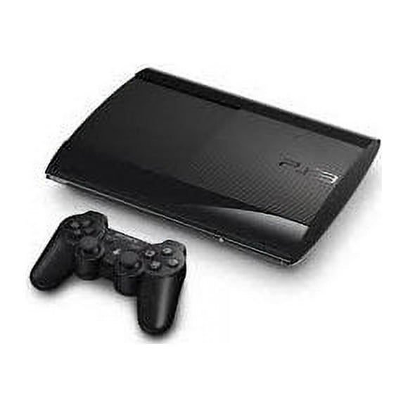 Sony - PlayStation 3 Super Slim 500GB PS3 Video Game Console - Black (Refurbished)