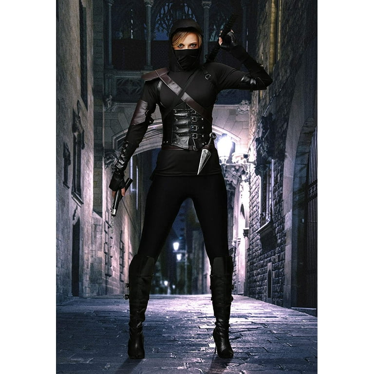 Women's Ninja Assassin Costume 