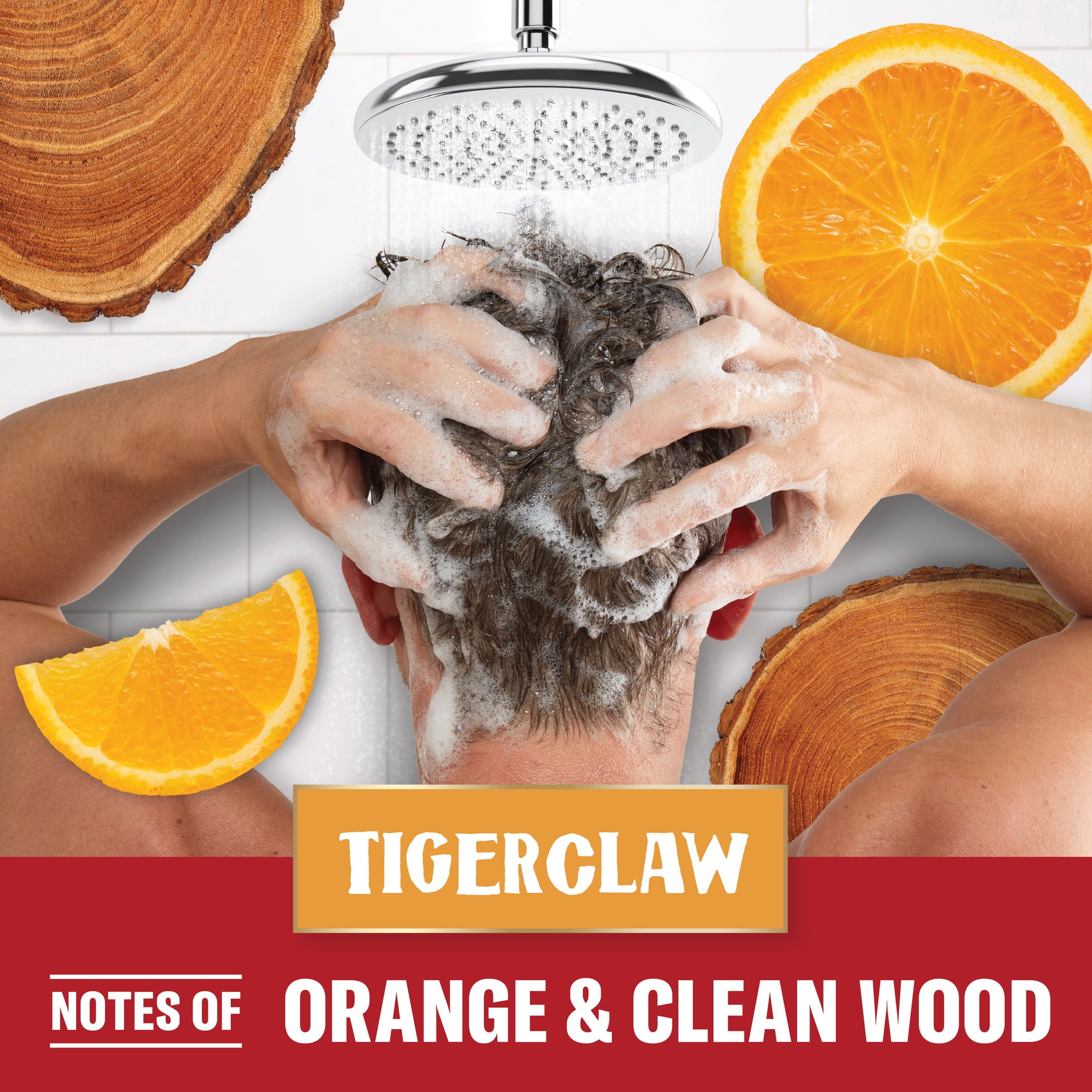 Old Spice Tiger Claw Shampoo for Men, Healthier, Fuller, More Moisturized Looking Hair, 21.9 oz