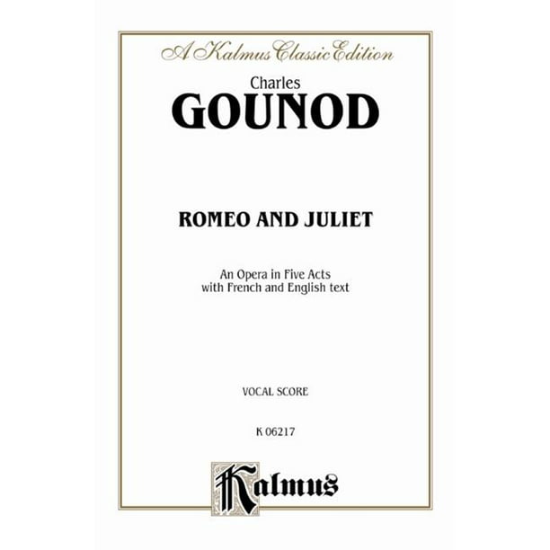 Alfred 00-K06217 Roméo et Juliet - Livre de Musique