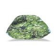 thumbnail image 4 of Green Marbled Pattern 20x20in 2-Piece Cotton Fleece Throw Pillow Covers, Shrink Resistant, Hidden Zip, 4 of 5