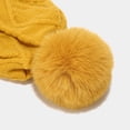 thumbnail image 2 of Gorro, bufanda y guantes para adultos, conjunto de tres piezas, para otoño e invierno, resistente al frío, cálido y grueso, funda de gorro de punto, 2 of 6