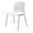 White, variant on Olio Designs Lola 31"H Stack Chair, Leg Base, Armless, Black