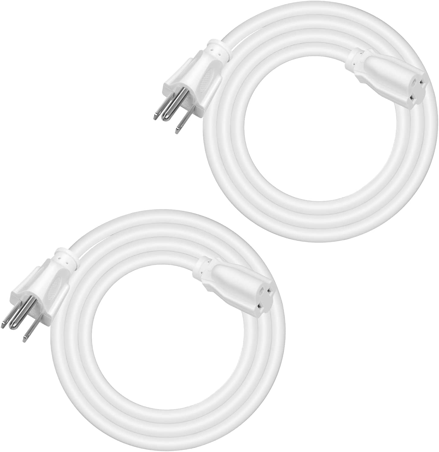 Extension Cord 6ft. 14/3 SJTW Weatherproof Power Cable for Indoor