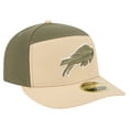 thumbnail image 3 of Men's New Era Light Beige/Olive Buffalo Bills Two-Tone Color Pack Split Panel 59FIFTY Fitted Hat, 3 of 5