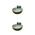 thumbnail image 3 of Injueey Baños hipoalergénicos para pájaros, seguros para amigos emplumados, comedero de nacimiento de cerámica inodoro, comedero para Type1 NO1, 3 of 6