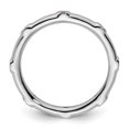thumbnail image 4 of Auriga Fine Jewelry 925 Sterling Silver Garnet Ring for Women Size 8, 4 of 6