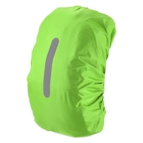 Uxcell Waterproof Backpack Rain Cover, 55L-65L Backpack Cover, Bag Rain Cover with Reflective Strap [Grass Green]