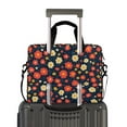 thumbnail image 2 of FORMRS 16" Laptop Bag Carrying Sleeve Case with Handle Travel Shoulder Briefcase, Red Floral, 2 of 8