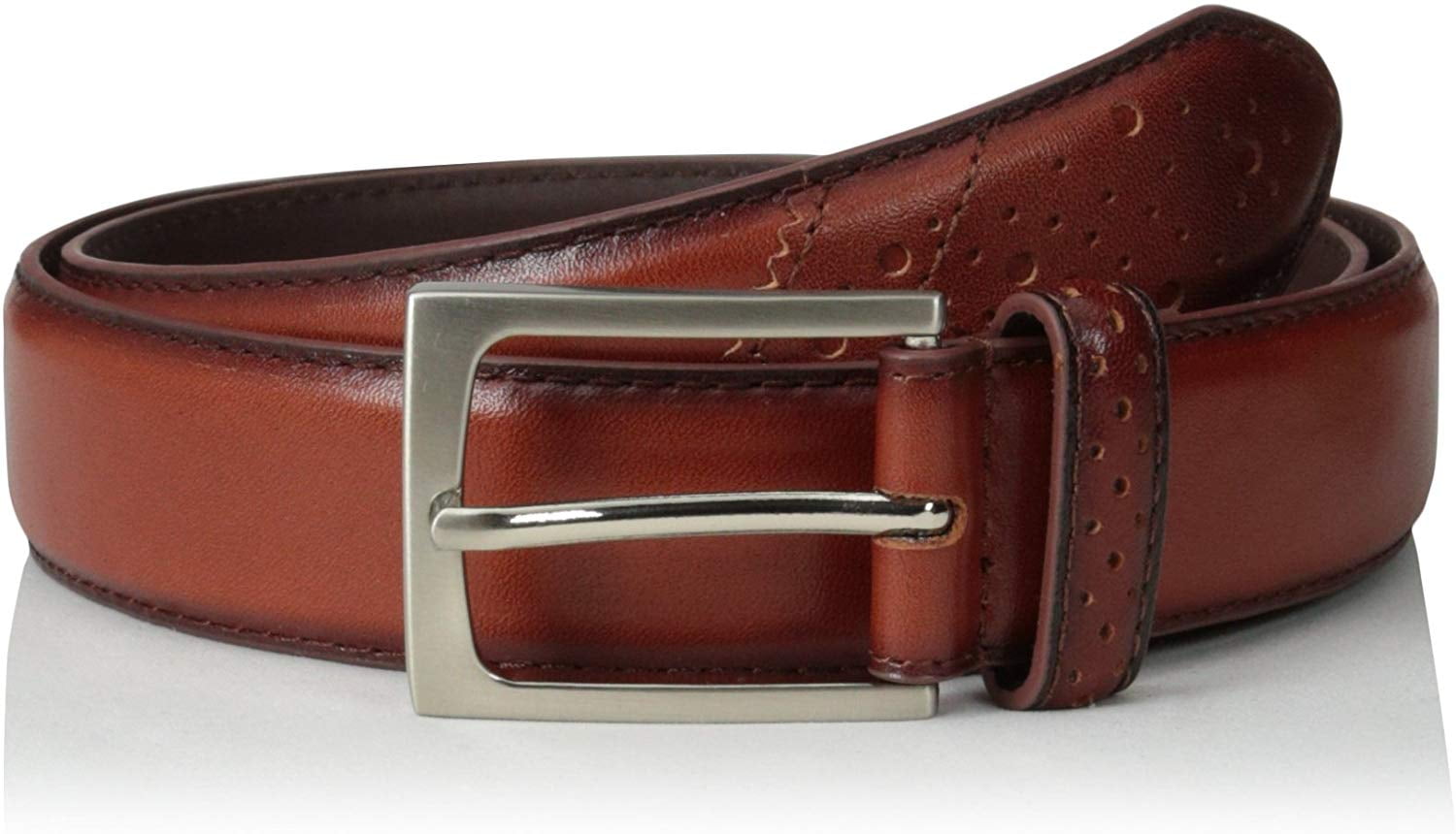 Florsheim Mens 32 mm Full Grain Leather Belt