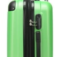 thumbnail image 4 of CalBags Kemyer Quest 25-Inch Hardside Lightweight Expandable Spinner Suitcase Luggage - Green, 4 of 7