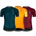 thumbnail image 2 of Maillot de ciclismo para hombre 2024, camisetas de ciclismo clásicas negras de manga corta, ropa de ciclista, maillot de verano para bicicleta, 2 of 5
