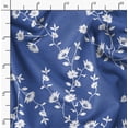 thumbnail image 2 of Soimoi Blue Fabric - By the Yard - 54 Inch Wide - Florals Print Fabric - Elegant and Timeless Patterns for Fashion and Home Decor Printed Fabric, 2 of 6
