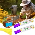 thumbnail image 3 of Bee Mite Treatment Strips, 20 Pack, 11x3.1 inch Each, Varroa Mite Killer for Beekeeping, 3 of 8
