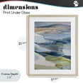 thumbnail image 4 of Stupell Industries Contemporary Shifting Horizons Distortion Birch Framed Print Under Glass, 17 x 21, by Farren Lee, 4 of 8