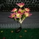 thumbnail image 1 of Solar Powered Flower Lights Outdoor Garden Decor, LED Landscape Stake Lights, Waterproof Solar Stake Lights for Yard Patio Pathway Lawn Decoration, Bright Solar Garden Lights, 1 of 6