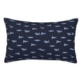 thumbnail image 1 of Fotbe Cute Shark Funda de Almohada Decorativa Estilo Occidental, Lujo en Algodón, Fundas para Almohadas King, Cojín Estampado para Decoración del Hogar-14"x20", 1 of 6