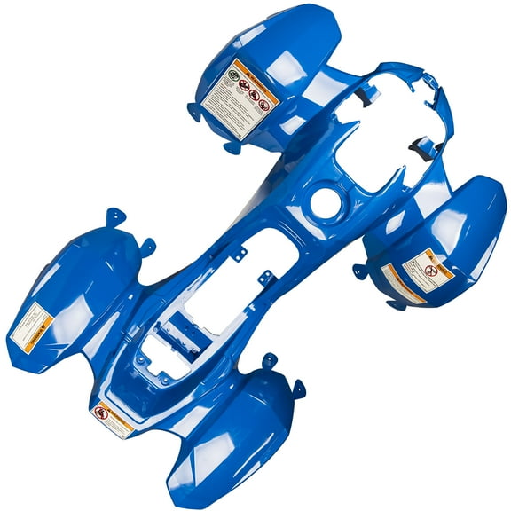 Polaris ATV Cab Assembly, Voodoo Blue, Outlaw 50, Genuine OEM Part 0454222-619, Qty 1