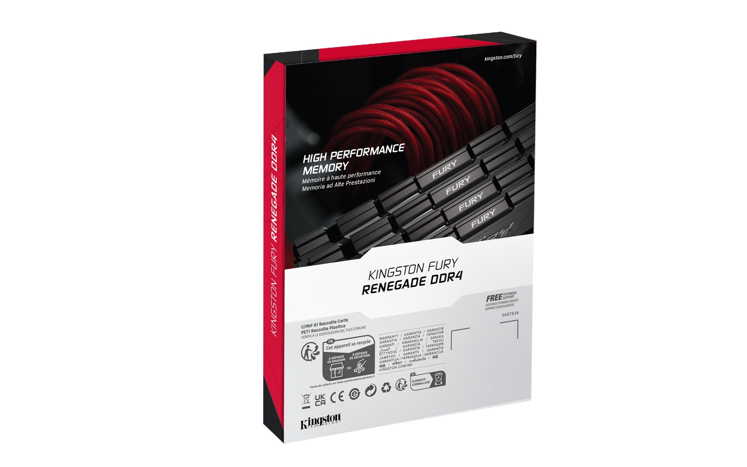 Kingston FURY Renegade 8GB DDR4 SDRAM Memory Module - Walmart.com