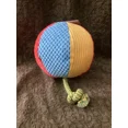 thumbnail image 3 of Pally Paws ~ Summer Beach Ball with Rope ~ Squeaky Dog Toy, 3 of 5